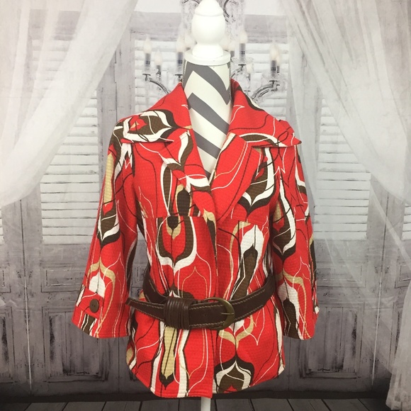 Multiples Open Swing Jacket Size M - Picture 2 of 7